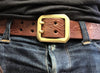 Double Prong Stamped Series Belts (Multiple Colors)