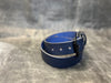 Navy Minimalist Belt (Brass & Nickel Hardware Available)