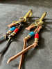 Shell Cordovan Laced Key Clip