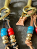 Shell Cordovan Laced Key Clip