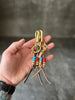 Shell Cordovan Laced Key Clip