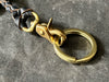 Shell Cordovan Stubby Braided Lanyard