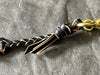 Shell Cordovan Stubby Braided Lanyard