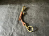 Shell Cordovan Stubby Braided Lanyard