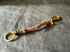 Shell Cordovan Stubby Braided Lanyard