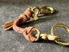 Shell Cordovan Stubby Braided Lanyard
