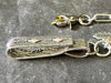 Tooled Chain Lanyard (Sterling or Brass)