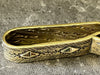 Tooled Chain Lanyard (Sterling or Brass)