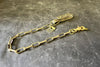 Tooled Chain Lanyard (Sterling or Brass)