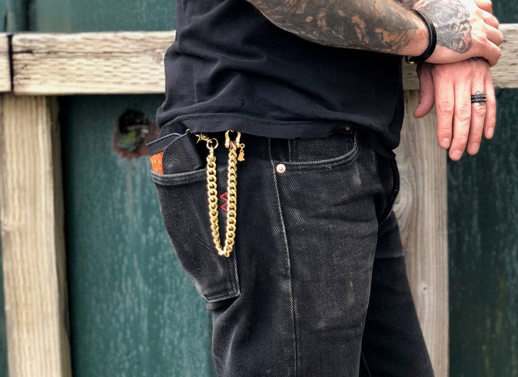 Ewing Dry Goods Brass Chain Lanyard