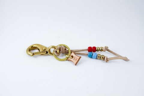 Laced Key Clip (multiple colors)