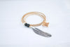 Sterling Silver Feather Necklace