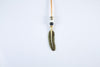 Solid Brass Feather Necklace