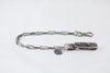 Tooled Chain Lanyard (Sterling or Brass)