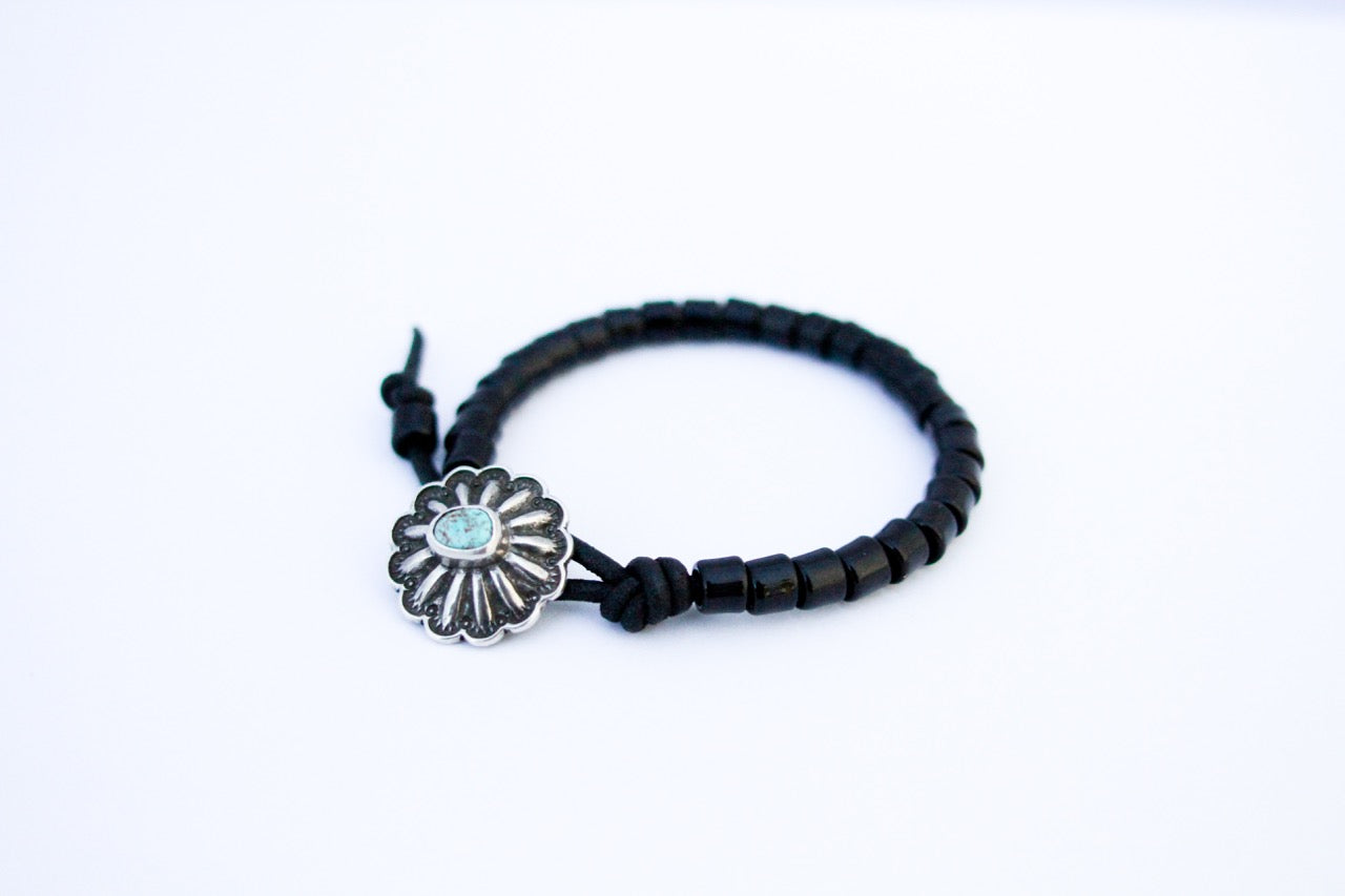 Stealth Concho Beaded Bracelet – Ewing Dry Goods